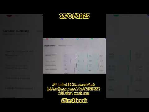 All India SSC live mock test (victory) mega mock test 2025 SSC CGL tier 1 mock test #ssc #shorts