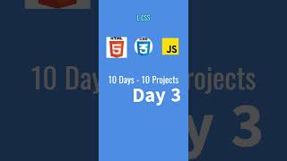 Day 3 of 10 Days - 10 Projects