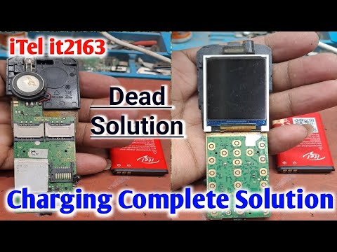How To Repair Dead Mobile   iTel it2163 Dead Solution Charging Complete Solution   Dead Problem