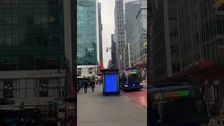 USA BUSY STREETS & SIDEWALK #usa #travel #street #visitamerica