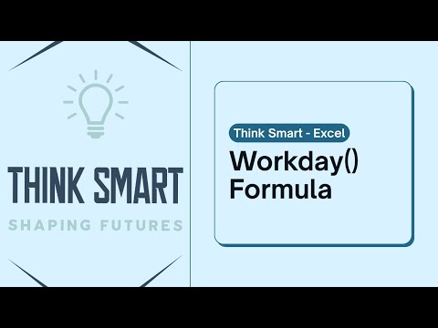 Workday Excel Formula