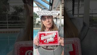 Williams-Sonoma Peppermint Bark Candy Food Review #candyreview #foodreviews #peppermint