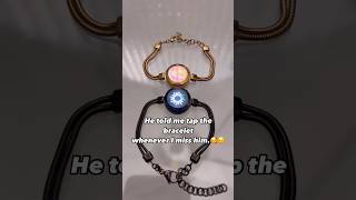 Smart couples bracelets for long distance❤️🥰 #shorts
