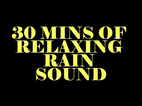 30 Minutes of RAIN SOUNDS FOR SLEEP Will Change Your Mornings