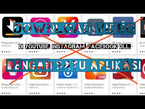Aplikasi Download Video & Audio dimana Aja (youtube, instagram,  FB, DLL) dgn satu aplikasi