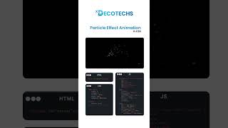 CSS Particle Animation | Pure CSS Visual Magic ✨