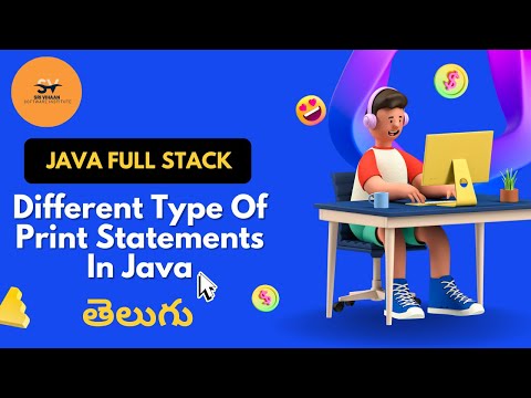 SV7 - Java Print Statements Explained | print vs println vs printf | Sri Vihaan Software Institute