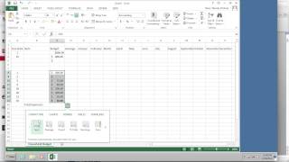 Learn How to Format Using the Quick Analysis Tool in Excel 2013
