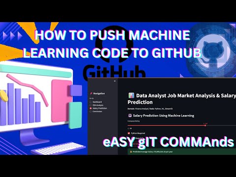 How to Push a Data Analysis Project to GitHub (2026) | Data Analyst Job Market ML Project | Easy