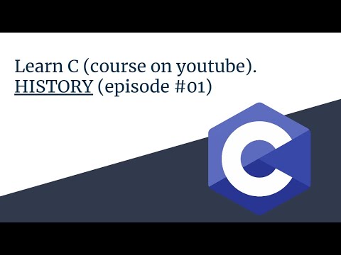 Learn C - episode 01 (history)
