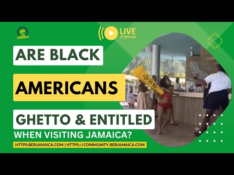 Addressing the Ghetto Black American Tourism Stereotypes in Jamaica & Abroad...