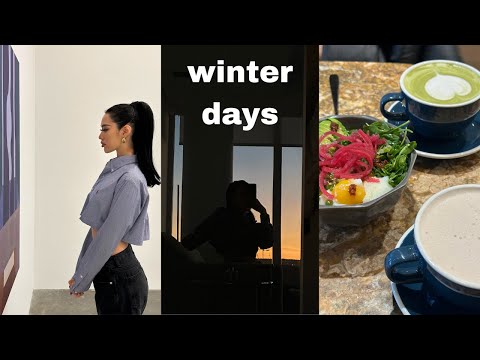 VLOG | winter days in my life. friends, foods, pictures, fashion, etc.
