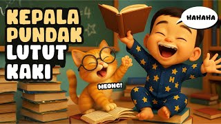 Kepala Pundak Lutut Kaki Versi Anak Pintar | Lagu Anak Edukatif & Lucu 🎶
