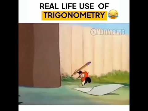 🤯 Beyond Textbooks: How Trigonometry is Used in Real-World Scenarios  || #maths