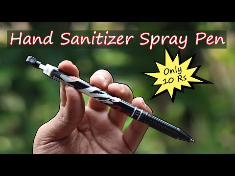 Hand Sanitizer Spray Pen | How to make Hand Sanitizer spray pen
