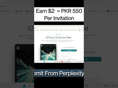 Earn $2 from everyone invitation Link: https://pplx.ai/yaseenibnk22017    #comit #ai