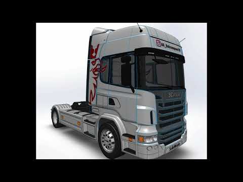 Design Truck Scania in solidworks