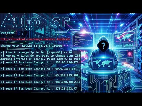 Changing the IP address every 10 seconds— Auto Tor IP Changer v2.1 (Warning ⚠️)