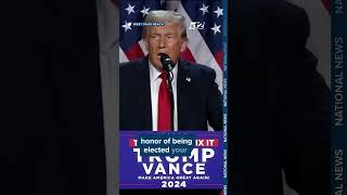 Trump claims victory in West Palm Beach speech