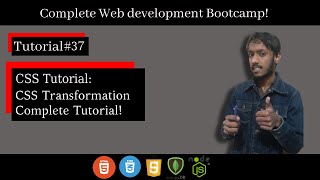 CSS Tutorial: CSS Transformation Property | Complete Web Development Course For Beginners