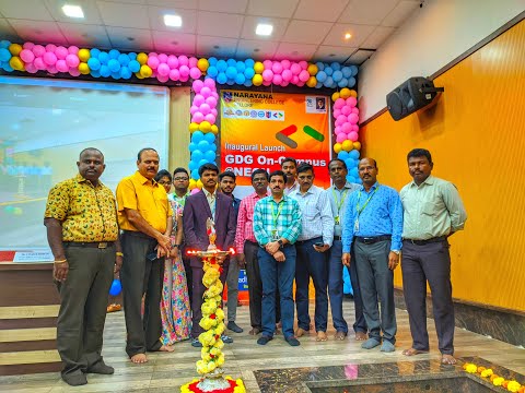 Inaugural Launch: GDG On-Campus @NECN | A New Era at Narayana Engineering College!