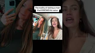 Woman gets reality check by dating a man that KNOWS his value…#shorts