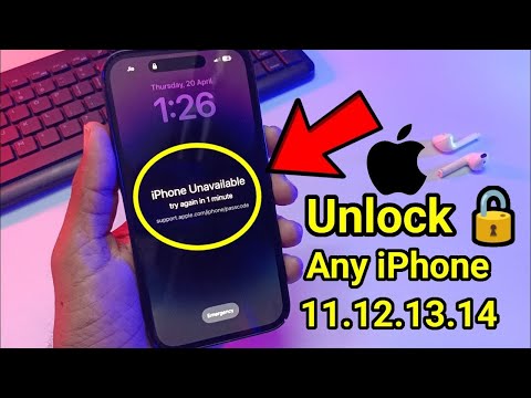 unlock any iPhone without passcode | iPhone is Disabled, Connect to iTunes? iphone disabled