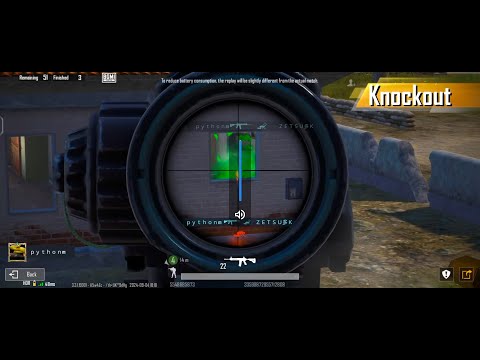 knockout | locked on #bgmishorts #pubgmobile #bgmi #pythongaming