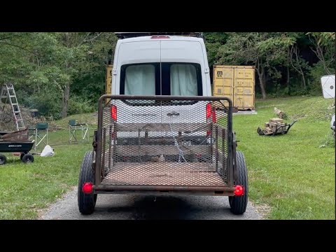 Episode 51 : Slime Emergency Flat Tire Repair Worked ! Fixing Up the Issues With Trailer Tow Lights