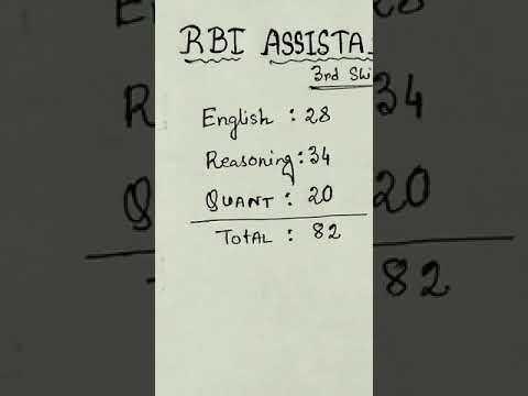 || RBI ASSISTANT ATTEMPTS || DISAPPOINTED WITH MY ATTEMPTS :(