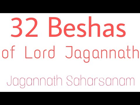 32 Beshas of Jagannath