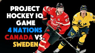 The Hockey IQ Game | Canada vs Sweden | 4 Nations Faceoff