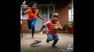 mum,dad you guys always eat big meat and food giving me small small portions,is my turn#kidsvideo