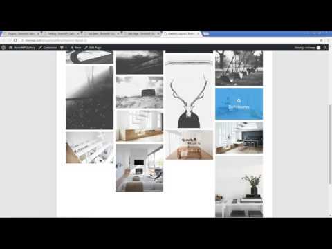 roninwp gallery create masonry layout