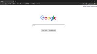Project 0 (Google Search Page) | CS50 Web Programming