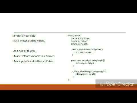 What is encapsulation