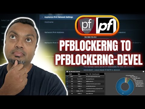 Move from pfBlockerNG to pfBlockerNG-devel and keep al your settings!