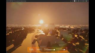 Ultimate Lens Flare for Threejs WebGPU Version - Architecture Visualization