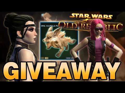 Opal Vulptilla Pup SWTOR GIVEAWAY!!!