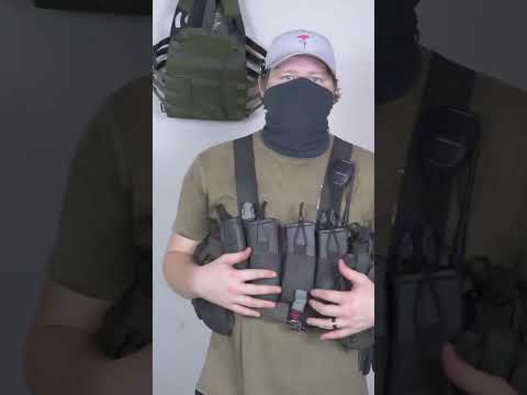 Is a chest rig a great option for you? #gear #airsoft #battlefield