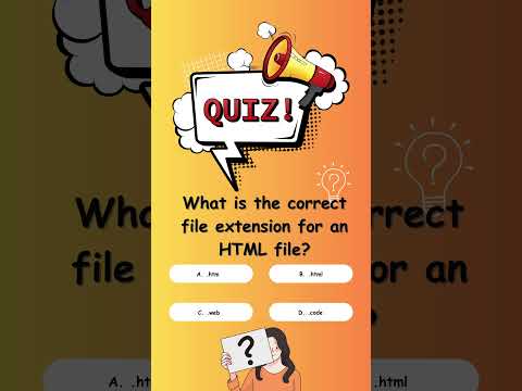 HTML Quiz Challenge! 💡| Do You Really Know What HTML Is? | Code Your Website #logicladder