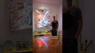 A walkthrough of Jonny Niesche's private art collection. #artist #artcollector