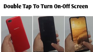 Oppo A1K Double Tap to Turn On-Off Screen | Unlock Point |