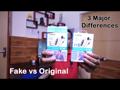 Boya M1 Mic Fake Vs Original 3 major differences in this mic 2022