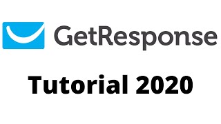 GetResponse Tutorial For Beginners - GetResponse Review & Landing Page Tutorial For Beginners 2020