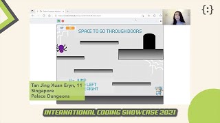 Tan Jing Xuan Eryn, 11, Singapore | Scratch Project Showcase | ICS 2021