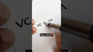 Write ur name like a game#614 #nameartvideo #nameideas #writingtechniques #handletteringart #shorts