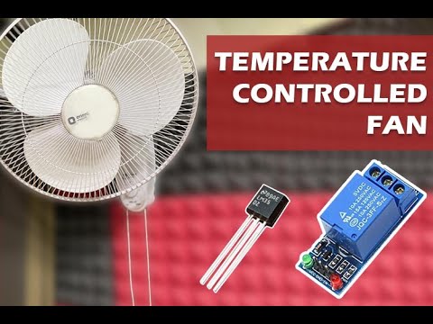 Temperature Regulated Fan Using Arduino
