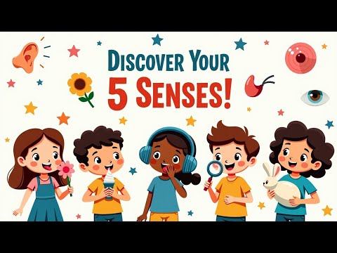The Superpower of Our 5 Senses: How We See, Hear, Touch, Taste, and Smell!