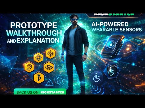 Prototype Demonstration Blind Deaf Support System for Disabled People | AI Smart Glasses Comparison